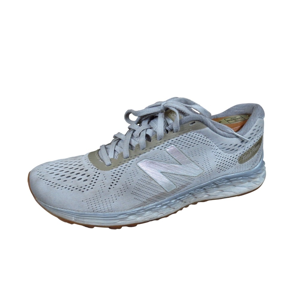 New Balance Fresh Foam Arishi Womens Running Shoes Size 10 Athletic Gray Mesh
